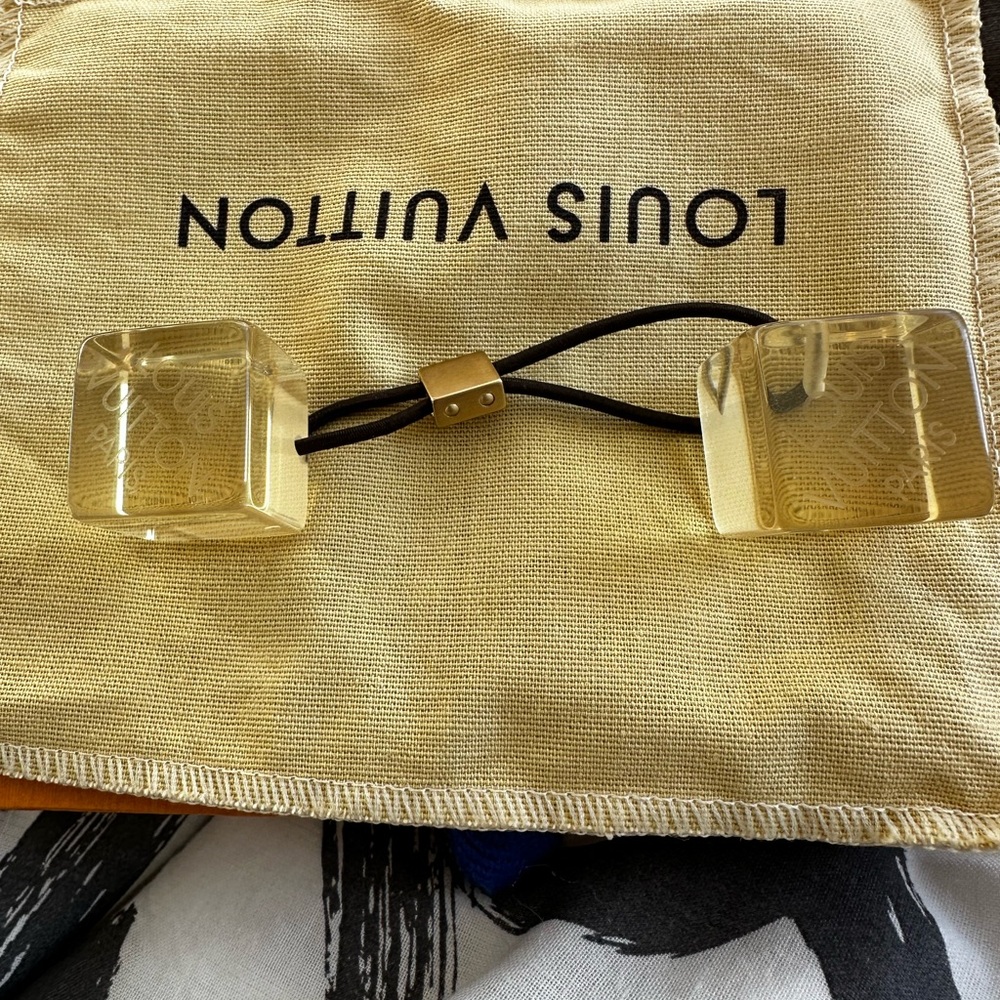 Louis Vuitton Hair Tie - Picture 3 of 3